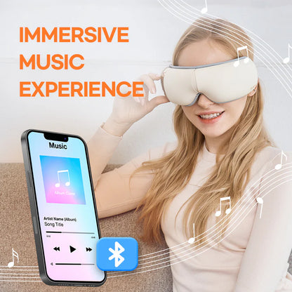 Premium Eye Massager with Heat and Vibration